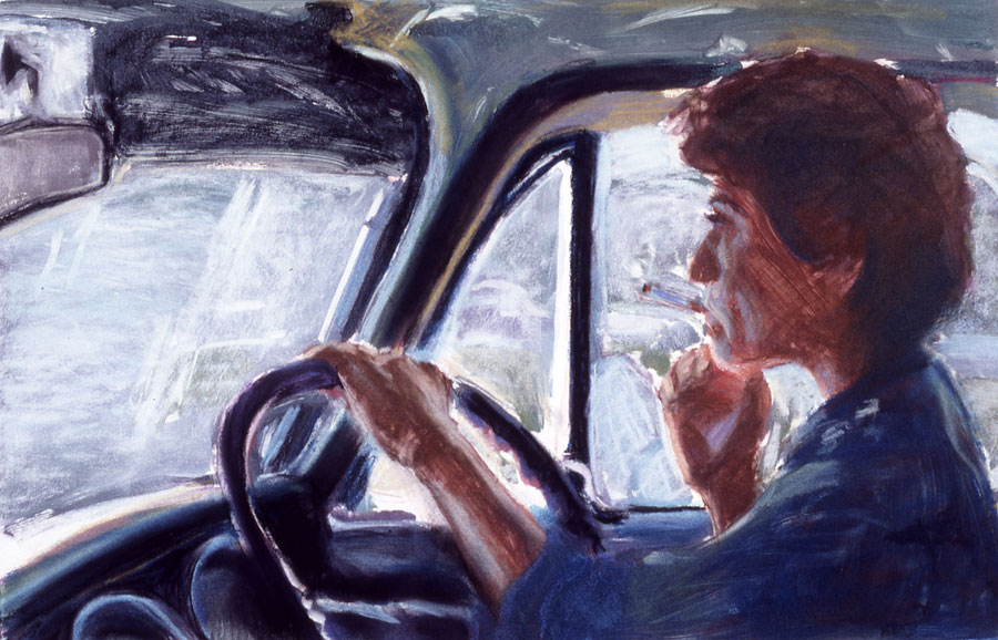 Driving Smoking